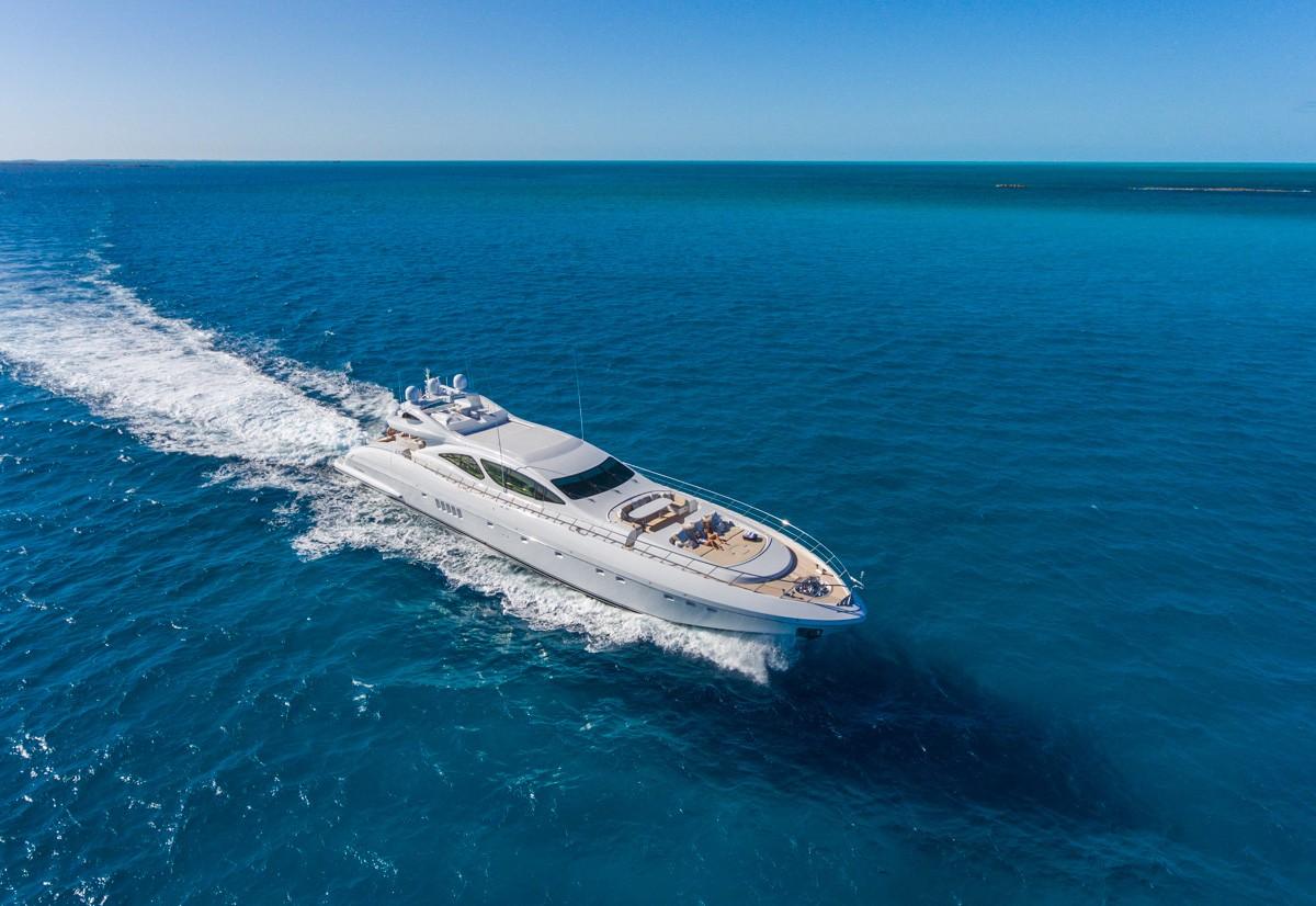 mangusta 130 superyacht for sale